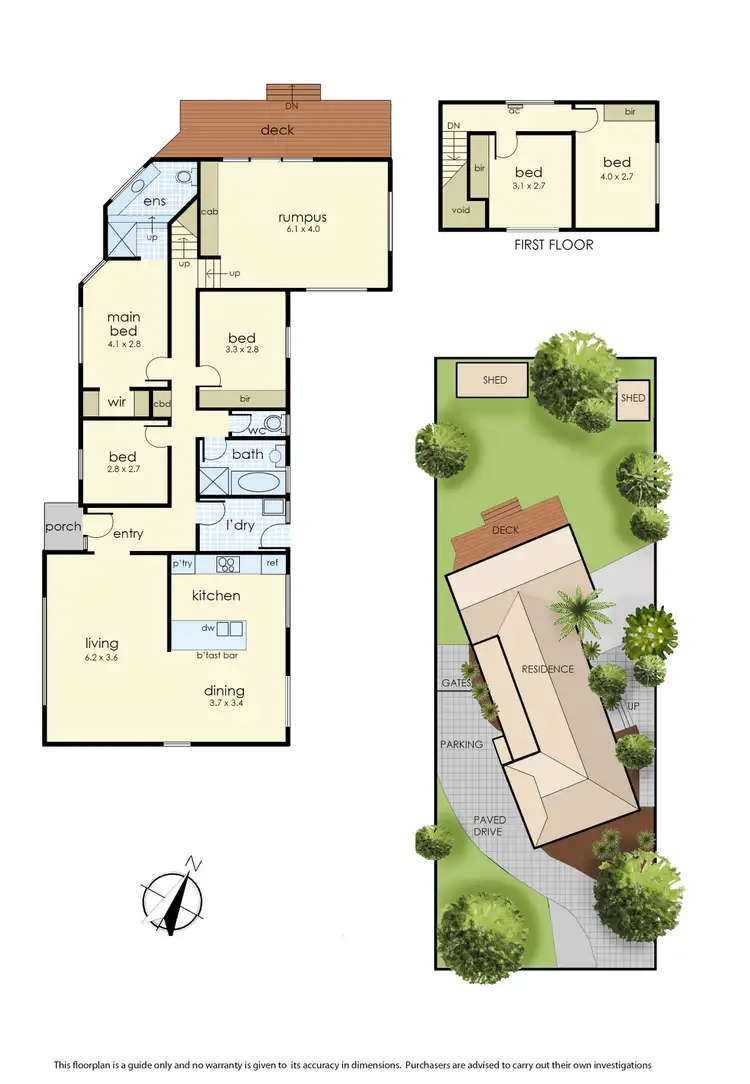 Floorplan of Homely house listing, 21 Station Street, Somerville VIC 3912