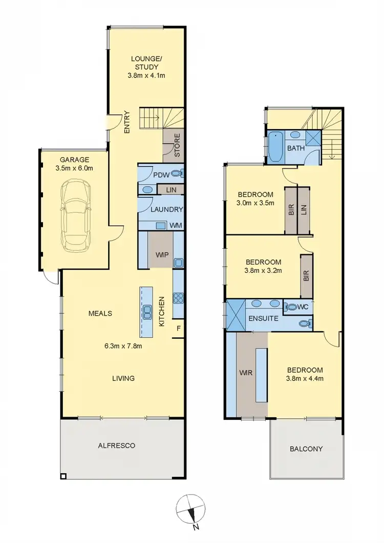 Floorplan of Homely house listing, 9 Charles Road, Altona VIC 3018
