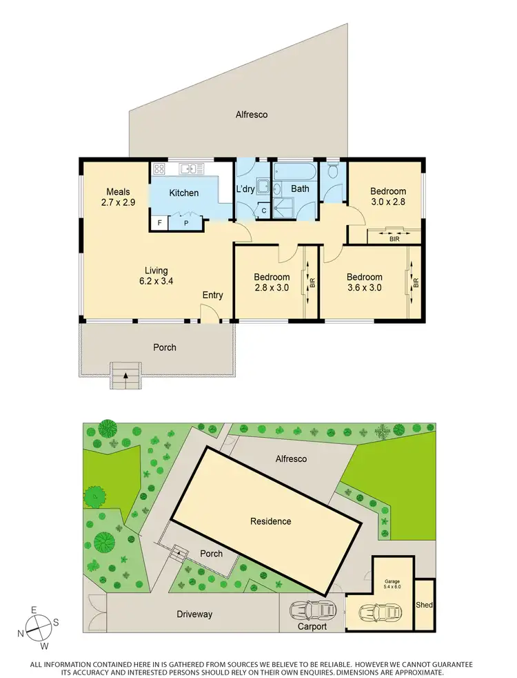 Floorplan of Homely house listing, 224 Skye Road, Frankston VIC 3199