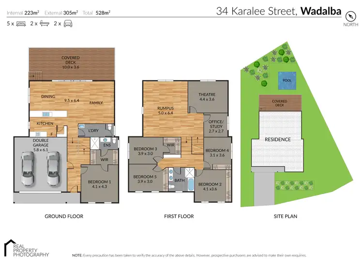 Floorplan of Homely house listing, 34 Karalee Street, Wadalba NSW 2259