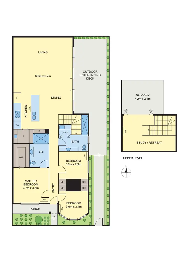 Floorplan of Homely house listing, 15 The Crofts, Richmond VIC 3121