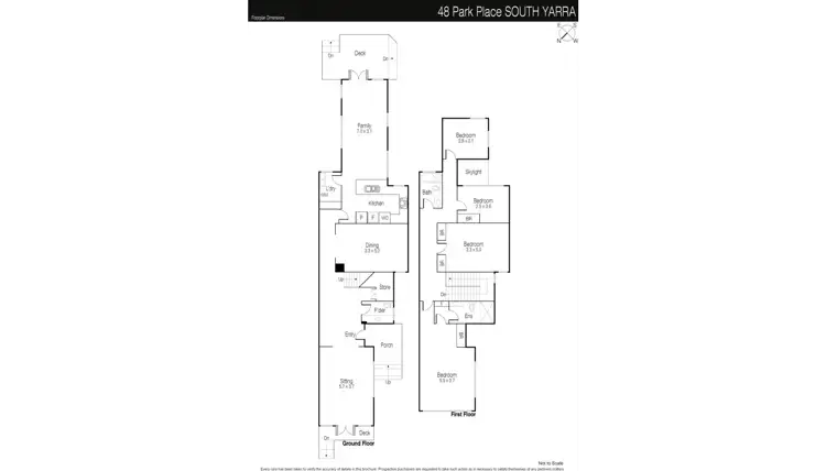 Floorplan of Homely house listing, 48 Park Place, South Yarra VIC 3141