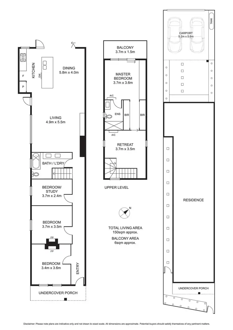 Floorplan of Homely house listing, 176 Kerferd Road, Albert Park VIC 3206