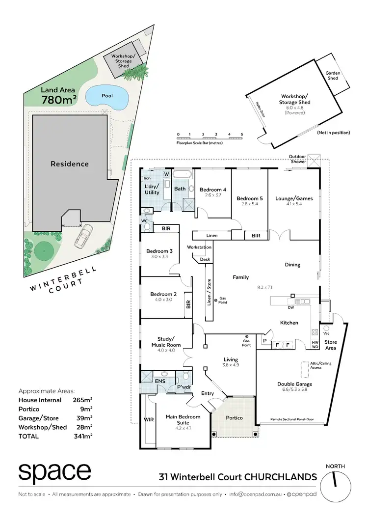 Floorplan of Homely house listing, 31 Winterbell Court, Churchlands WA 6018