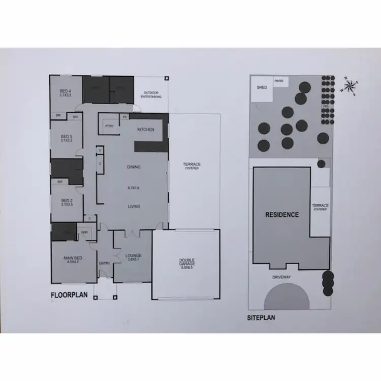 Floorplan of Homely house listing, 36 Field Street, Rye VIC 3941