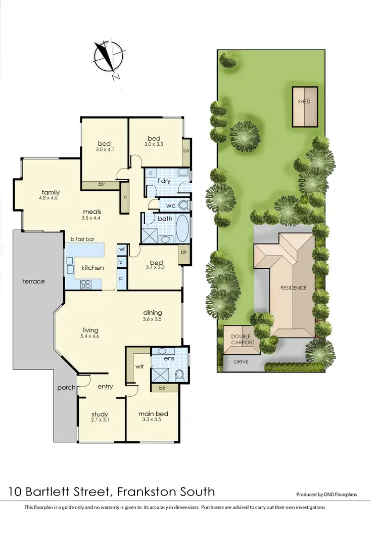 Floorplan of Homely house listing, 10 Bartlett Street, Frankston South VIC 3199