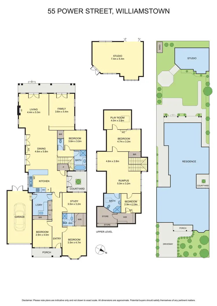 Floorplan of Homely house listing, 55 Power Street, Williamstown VIC 3016