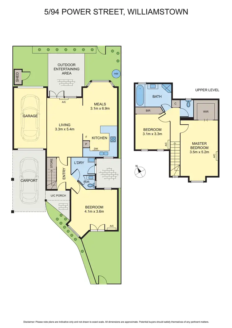 Floorplan of Homely house listing, 5/94 Power Street, Williamstown VIC 3016