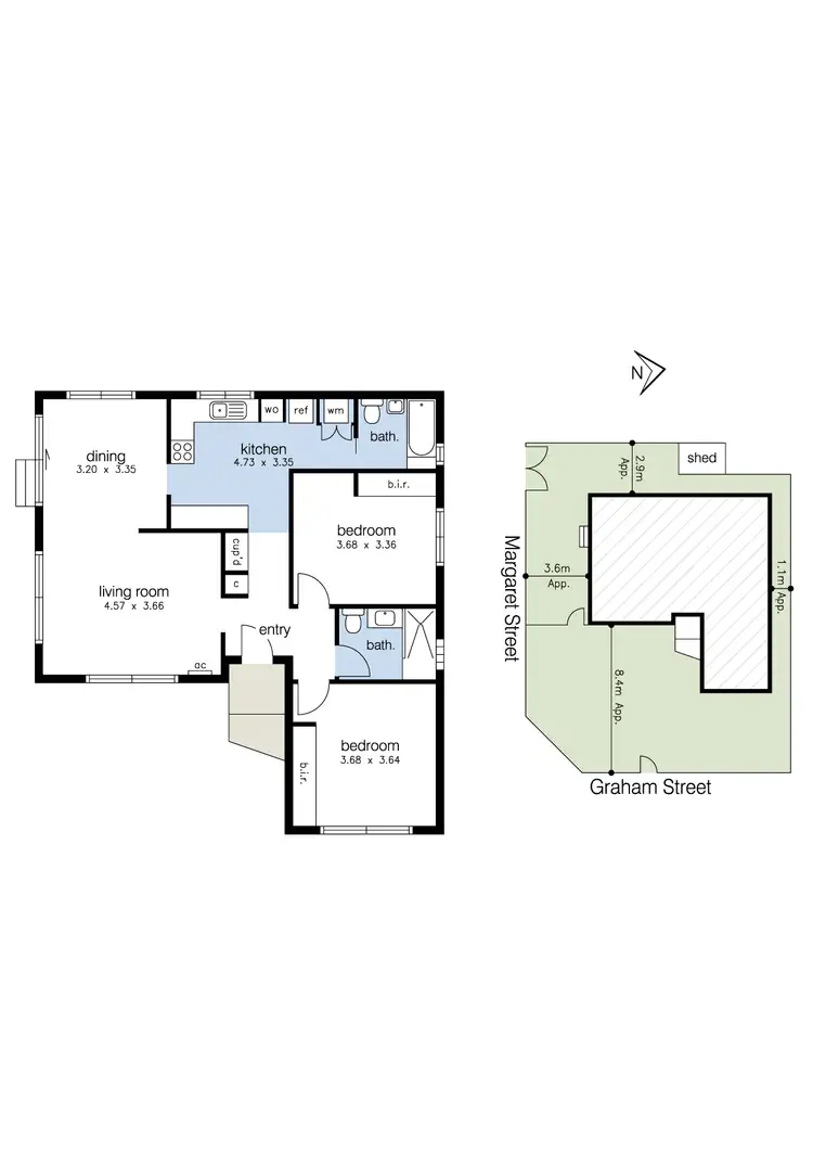 Floorplan of Homely house listing, 19 Graham Street, Newport VIC 3015