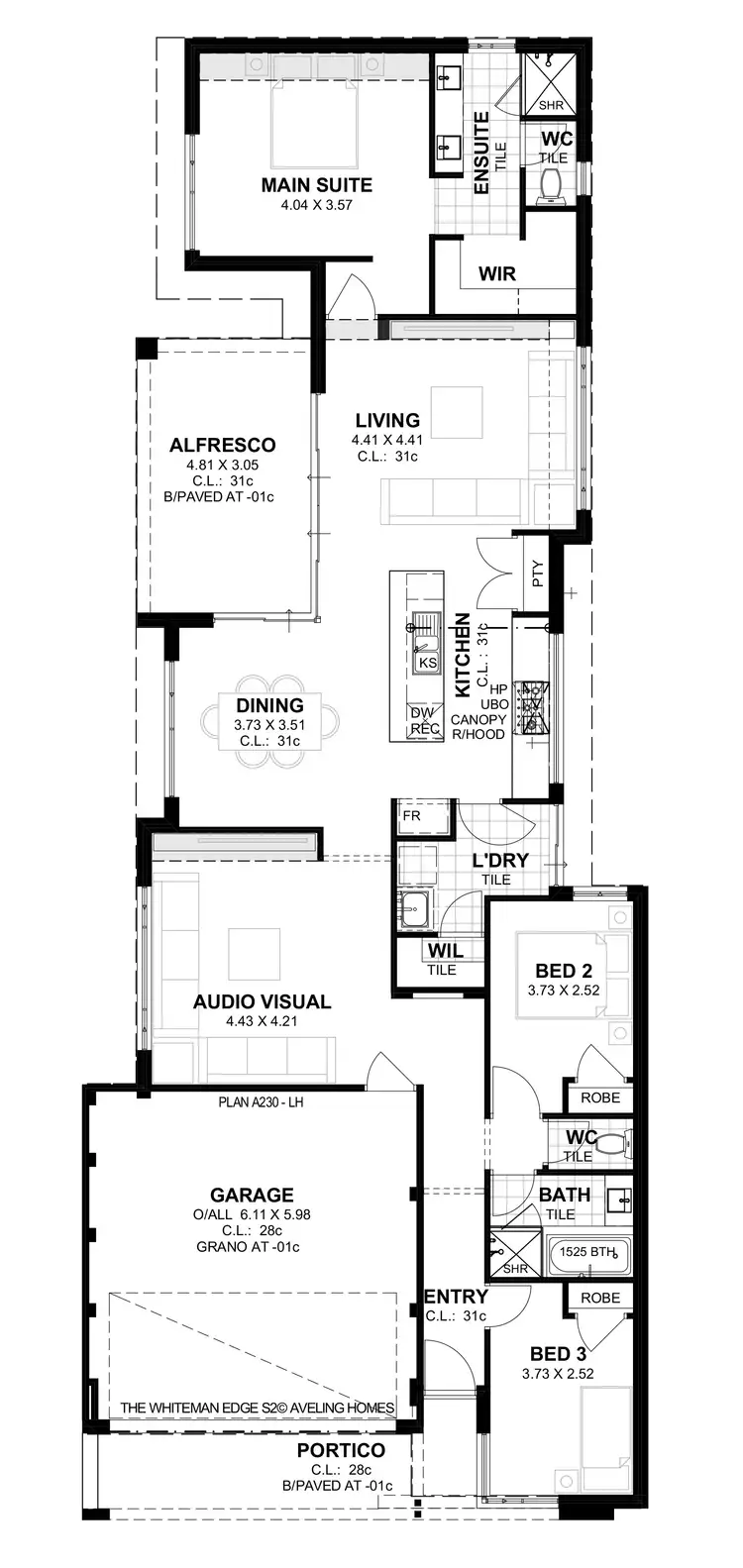 Floorplan of Homely house listing, 11 Kasanka Avenue, Brabham WA 6055