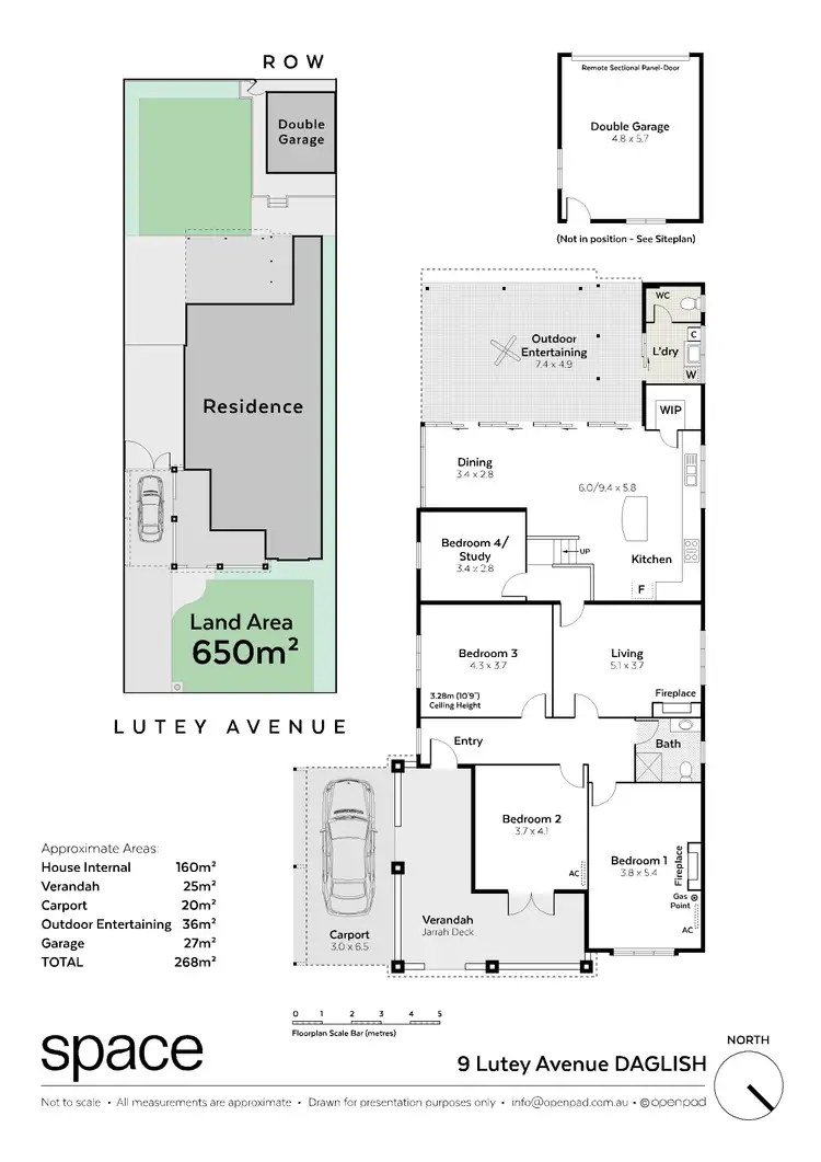 Floorplan of Homely house listing, 9 Lutey Avenue, Daglish WA 6008
