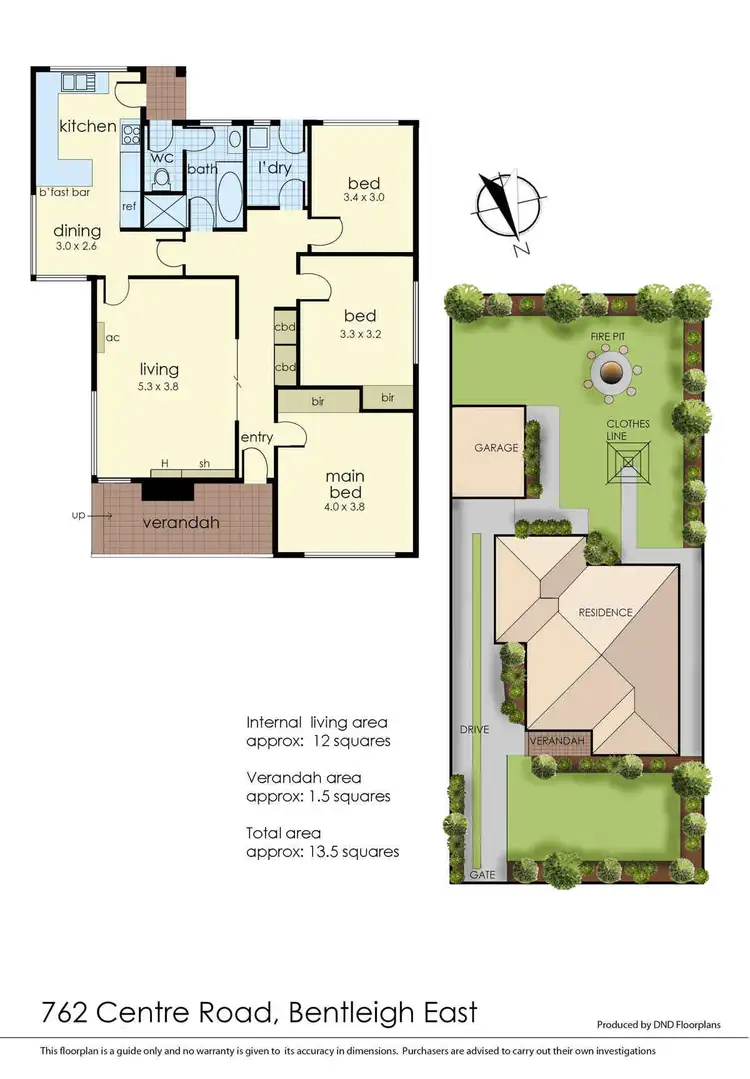 Floorplan of Homely house listing, 762 Centre Road, Bentleigh East VIC 3165
