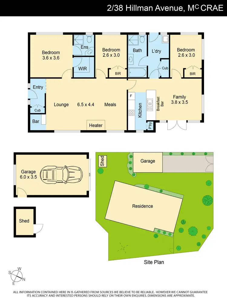 Floorplan of Homely house listing, 2/38 Hillman Avenue, Mccrae VIC 3938