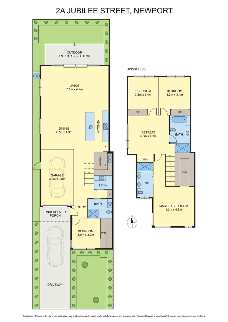 Floorplan of Homely house listing, 2A Jubilee Street, Newport VIC 3015