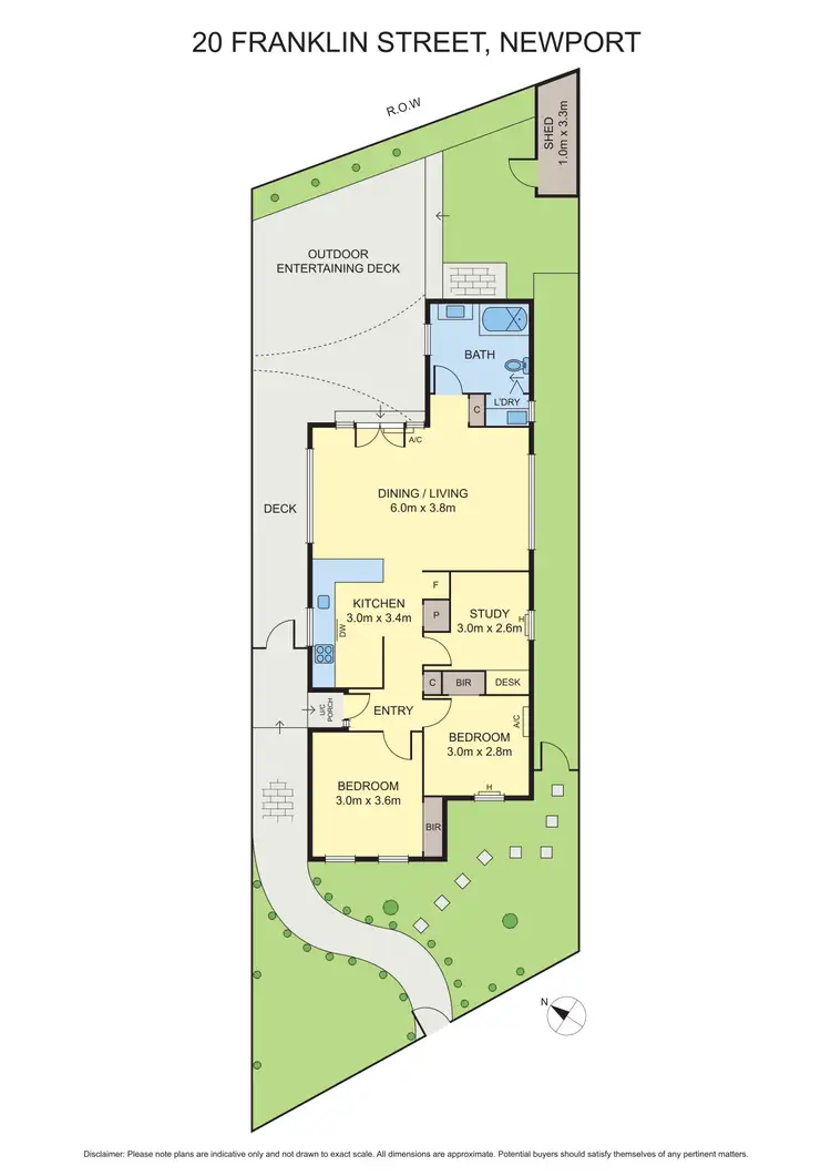 Floorplan of Homely house listing, 20 Franklin Street, Newport VIC 3015