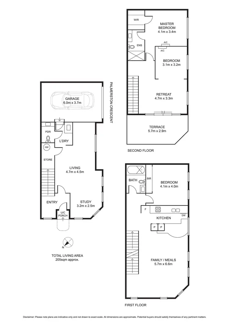 Floorplan of Homely house listing, 333 Moray Street, South Melbourne VIC 3205