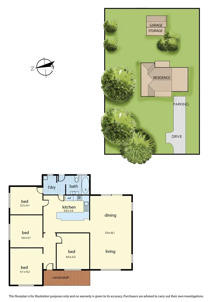 Floorplan of Homely house listing, 59 Lower Somerville Road, Somerville VIC 3912