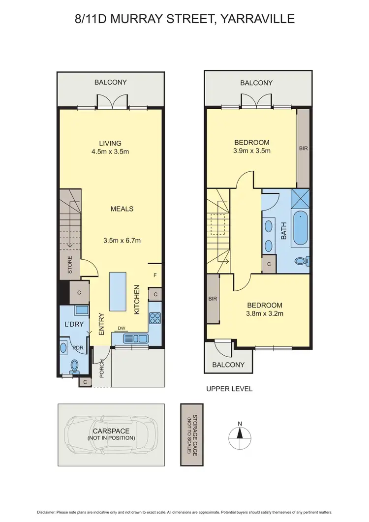 Floorplan of Homely house listing, 8/11D Murray Street, Yarraville VIC 3013