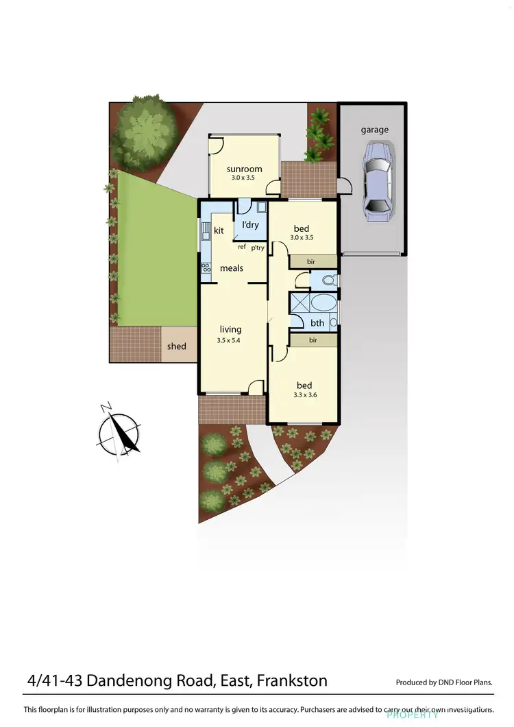 Floorplan of Homely unit listing, 4/41-43 Dandenong Road East, Frankston VIC 3199