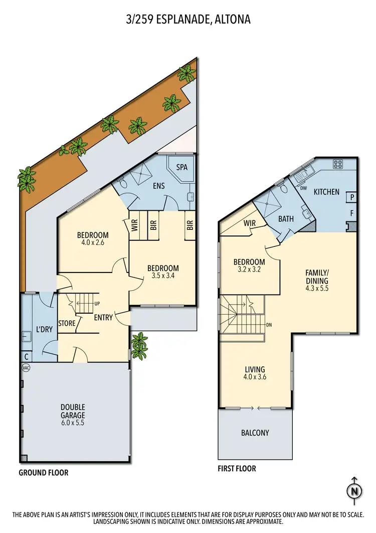 Floorplan of Homely townhouse listing, 3/259 Esplanade, Altona VIC 3018