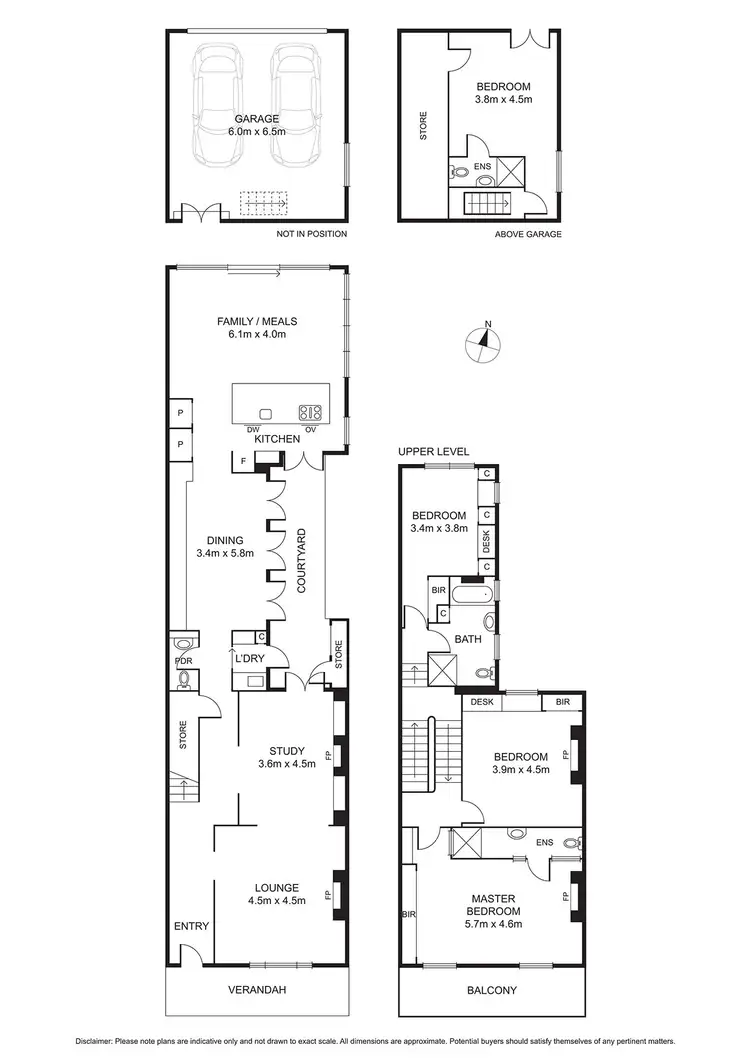 Floorplan of Homely house listing, 46 St Vincent Place North, Albert Park VIC 3206