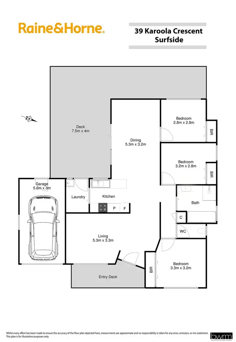 Floorplan of Homely house listing, 39 Karoola Crescent, Surfside NSW 2536