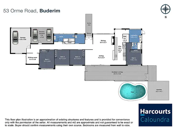 Floorplan of Homely house listing, 53 Orme Road, Buderim QLD 4556