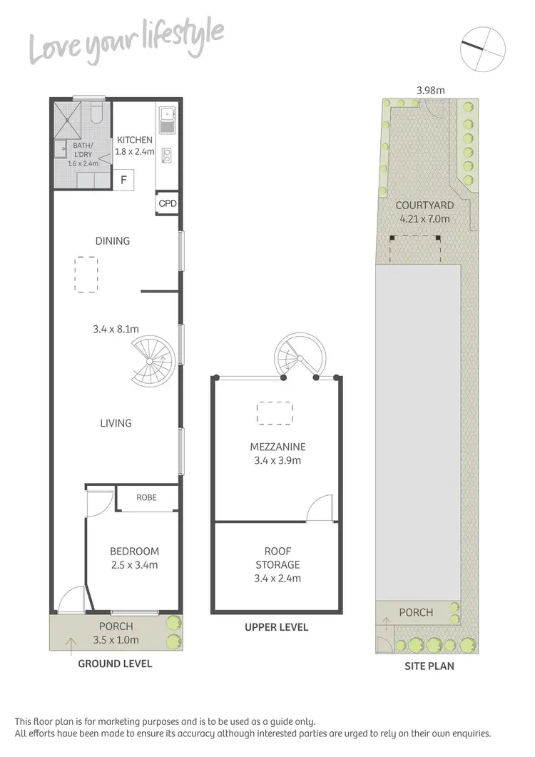 Floorplan of Homely house listing, 69 Hordern Street, Newtown NSW 2042