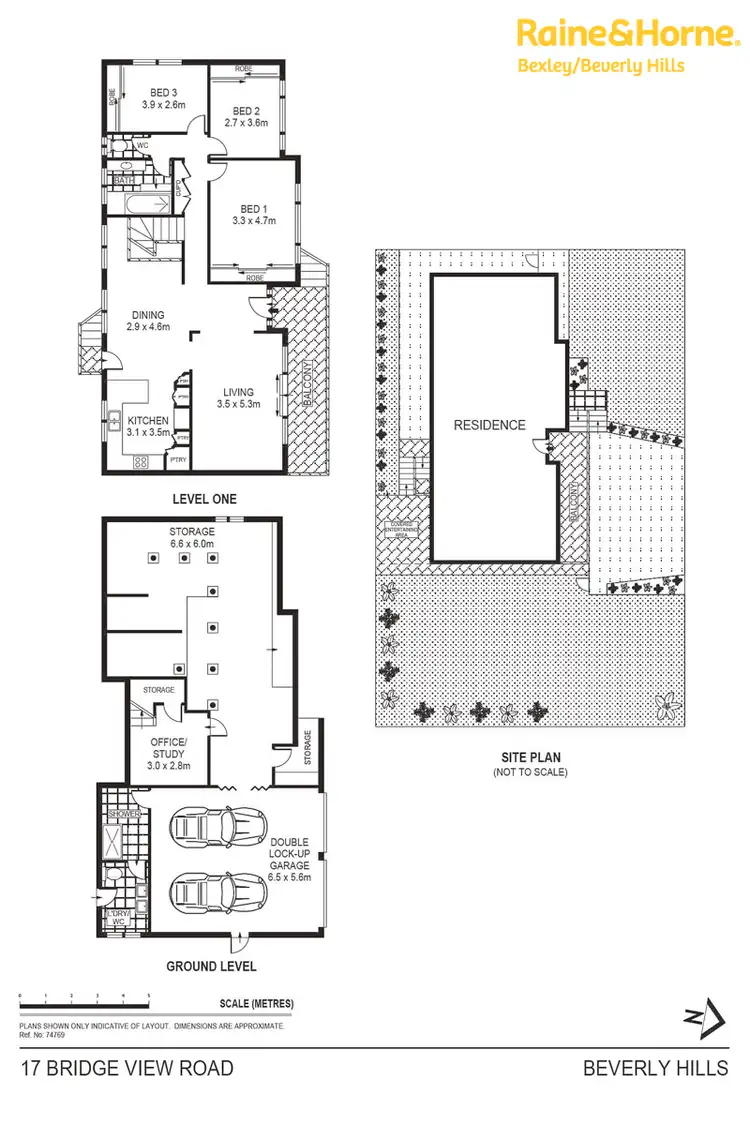 Floorplan of Homely house listing, 17 Bridge View Road, Beverly Hills NSW 2209