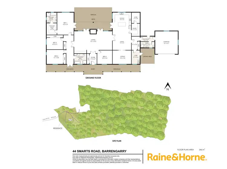 Floorplan of Homely rural property listing, 44 Smarts Road, Kangaroo Valley NSW 2577