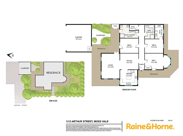 Floorplan of Homely house listing, 1/12 Arthur Street, Moss Vale NSW 2577