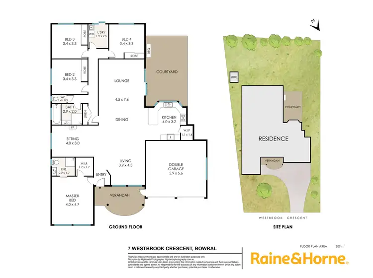 Floorplan of Homely house listing, 7 Westbrook Crescent, Bowral NSW 2576