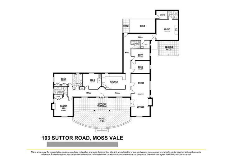 Floorplan of Homely house listing, 103 Suttor Road, Moss Vale NSW 2577