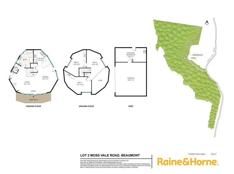 Floorplan of Homely rural property listing, Lot 2, 1255 Moss Vale Road, Kangaroo Valley NSW 2577