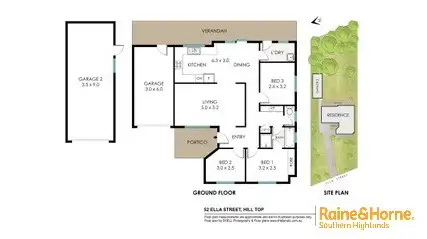 Floorplan of Homely house listing, 52 Ella Street, Hill Top NSW 2575