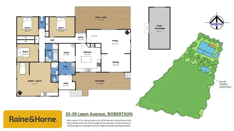 Floorplan of Homely house listing, 35-39 Lawn Avenue, Robertson NSW 2577