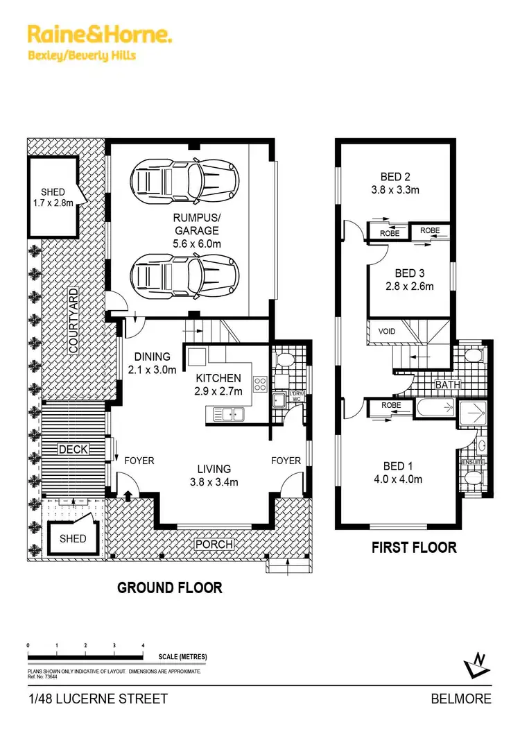 Floorplan of Homely house listing, 1/48 Lucerne Street, Belmore NSW 2192