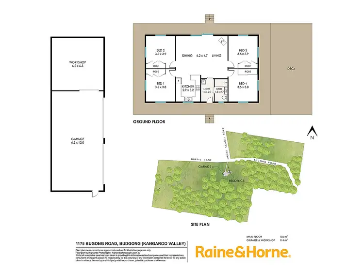 Floorplan of Homely rural property listing, 1175 Bugong Road, Kangaroo Valley NSW 2577