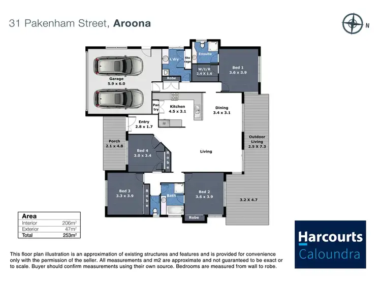Floorplan of Homely house listing, 31 Pakenham Street, Aroona QLD 4551
