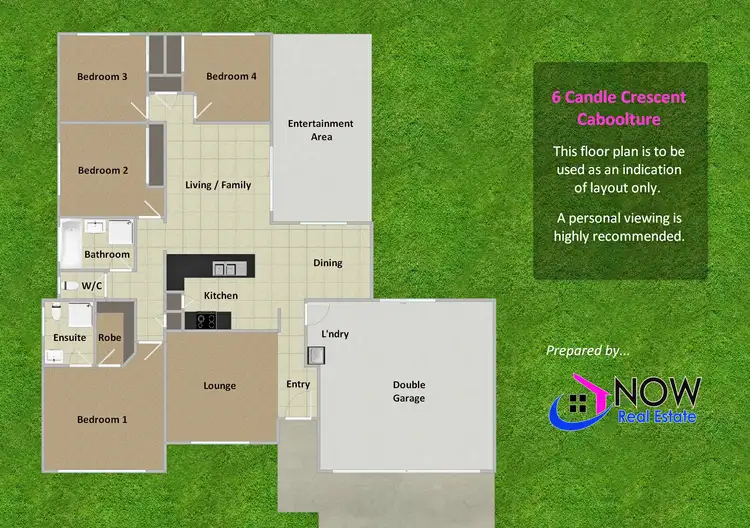 Floorplan of Homely house listing, 6 Candle Crescent, Caboolture QLD 4510