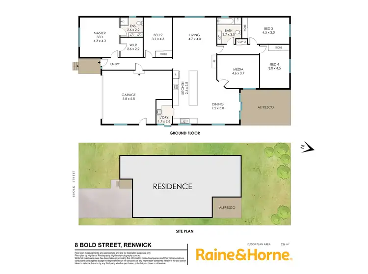 Floorplan of Homely house listing, 8 Bold Street, Renwick NSW 2575