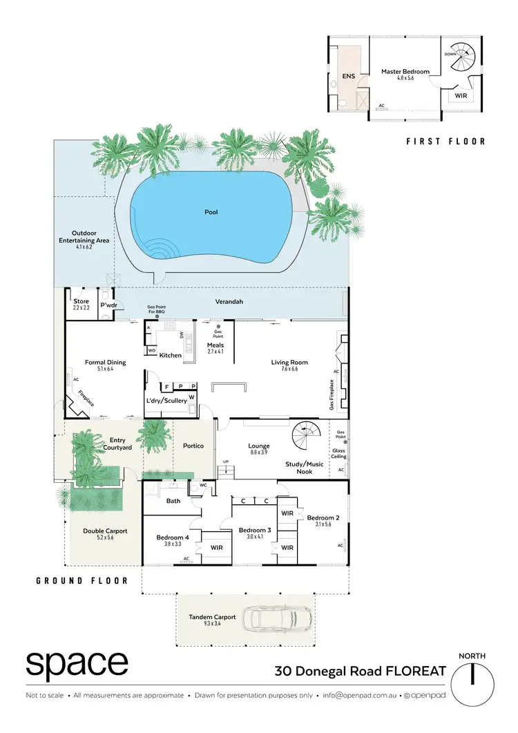 Floorplan of Homely house listing, 30 Donegal Road, Floreat WA 6014