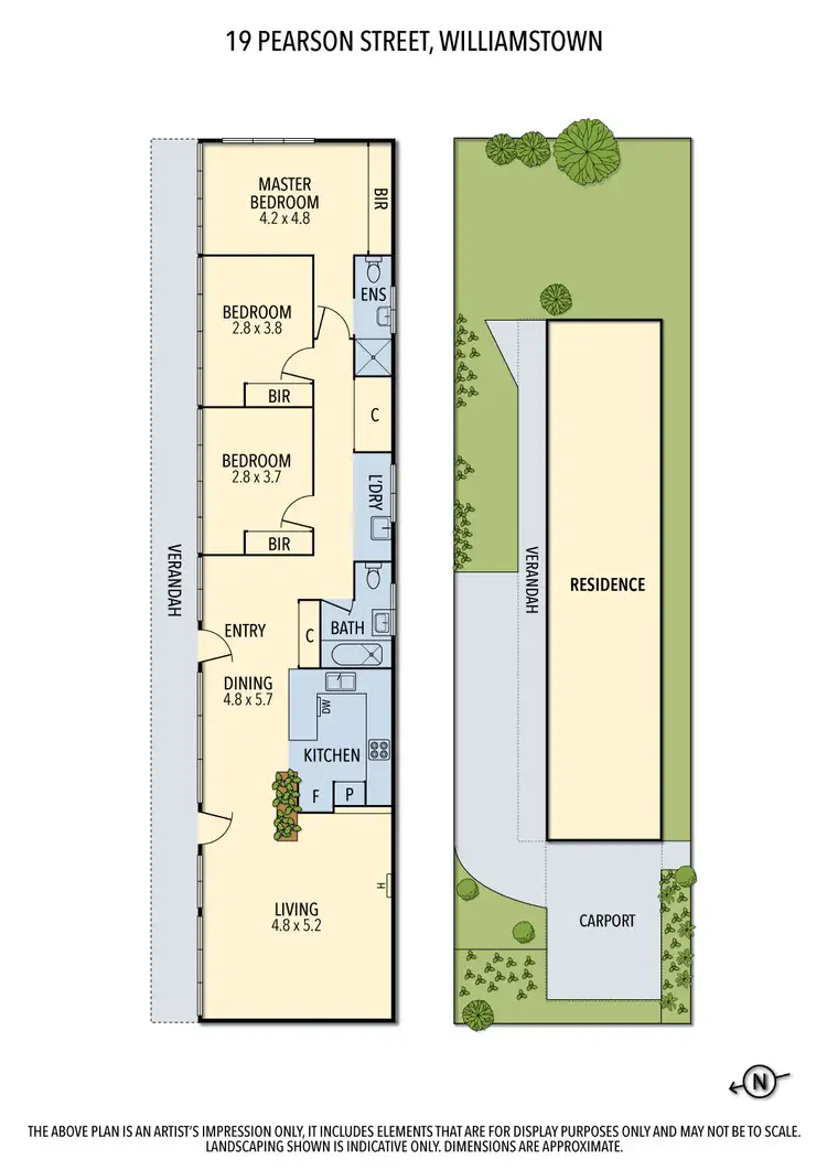 Floorplan of Homely house listing, 19 Pearson Street, Williamstown VIC 3016