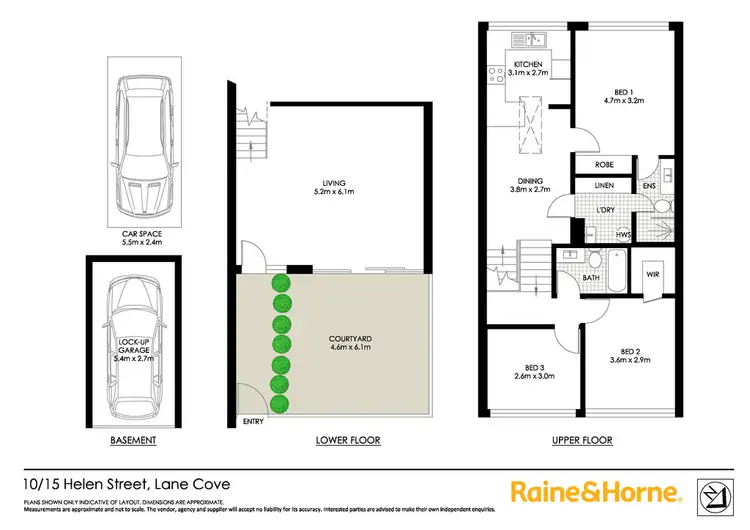 Floorplan of Homely apartment listing, 10/15 Helen Street, Lane Cove NSW 2066