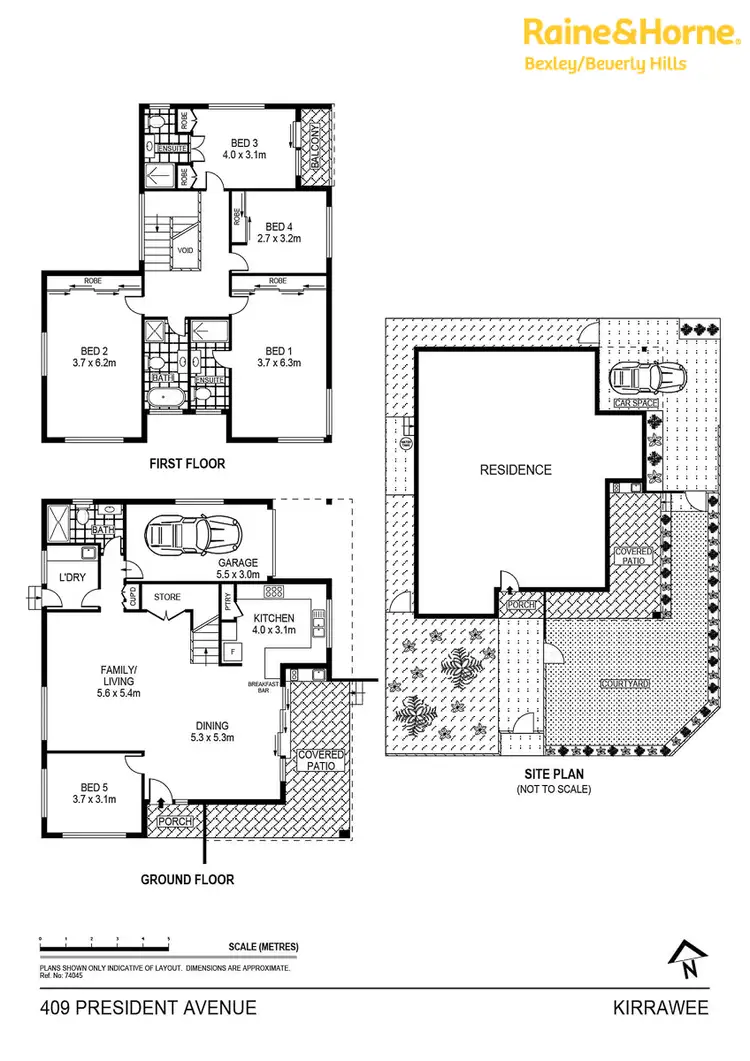 Floorplan of Homely house listing, 409 President Ave, Kirrawee NSW 2232