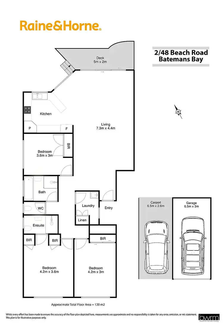 Floorplan of Homely unit listing, 2/48 Beach Road, Batemans Bay NSW 2536