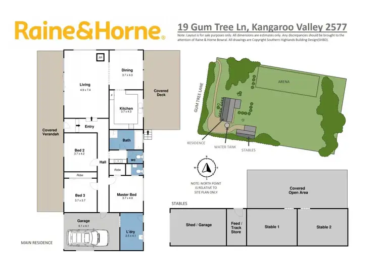 Floorplan of Homely rural property listing, 19 Gum Tree Lane, Kangaroo Valley NSW 2577