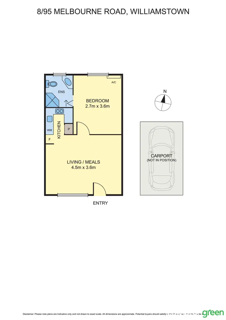 Floorplan of Homely house listing, 8/95 Melbourne Road, Williamstown VIC 3016