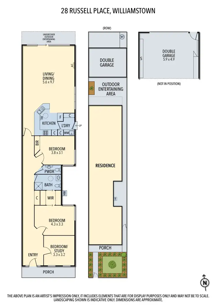 Floorplan of Homely house listing, 28 Russell Place, Williamstown VIC 3016