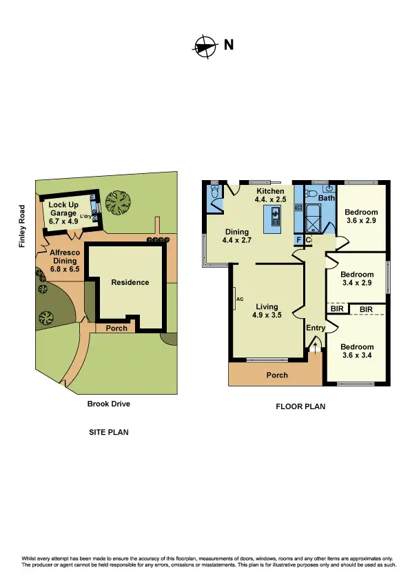 Floorplan of Homely house listing, 2 Finley Road, Altona VIC 3018